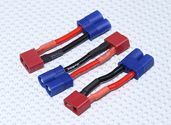 EC3 to T-Connector Battery Adapter (3pcs/bag)